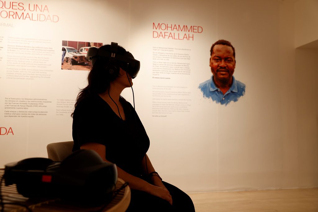 Médicos Sin Fronteras lleva al CICUS una exposición inmersiva sobre Sudán para alertar de la mayor crisis humanitaria mundial
