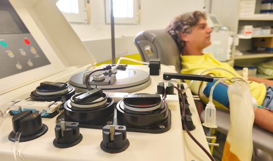 Andalucía incrementa las donaciones de plasma y se acerca a las 14.000 en lo que va de 2026