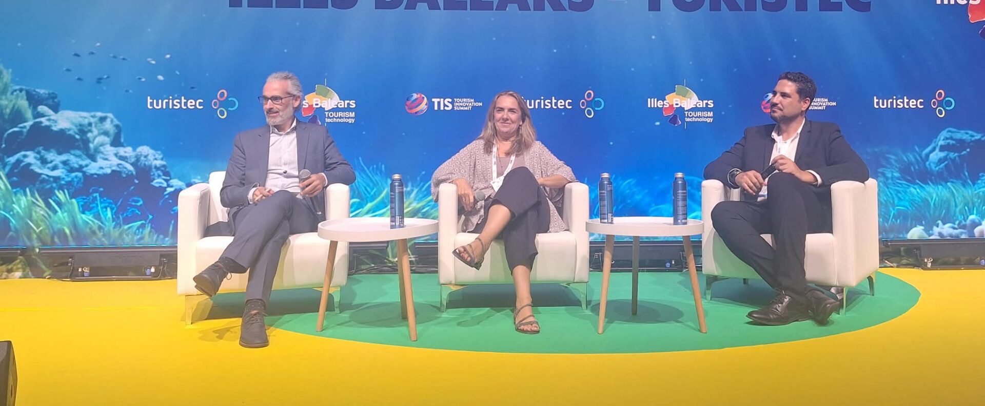 La gerente de INPRO destaca la oportunidad de la tecnología y los datos en la transformación de la gestión turística, durante su intervención en el TIS -Tourism Innovation Summit