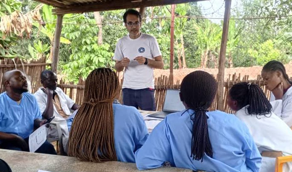 Sanitarios del Área Norte de Málaga participan en el Congo una actuación sanitaria frente al ébola