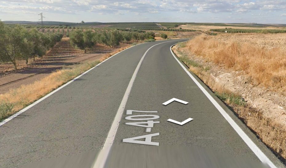 Muere un motorista en un accidente de tráfico en Marchena (Sevilla)
