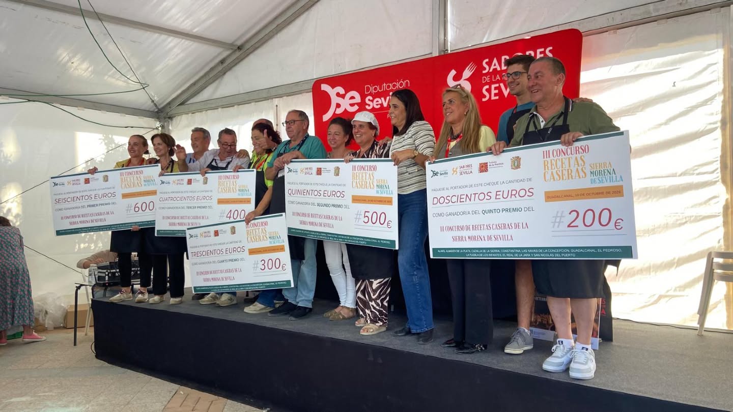 El ‘Guiso de cordero de Navidad’ de Encarna Espino gana el III Concurso de Recetas Caseras de la Sierra Morena de Sevilla