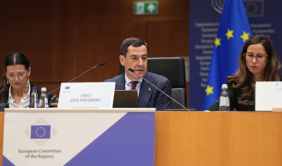 Moreno reclama a Europa más recursos para afrontar las sequías y los incendios forestales