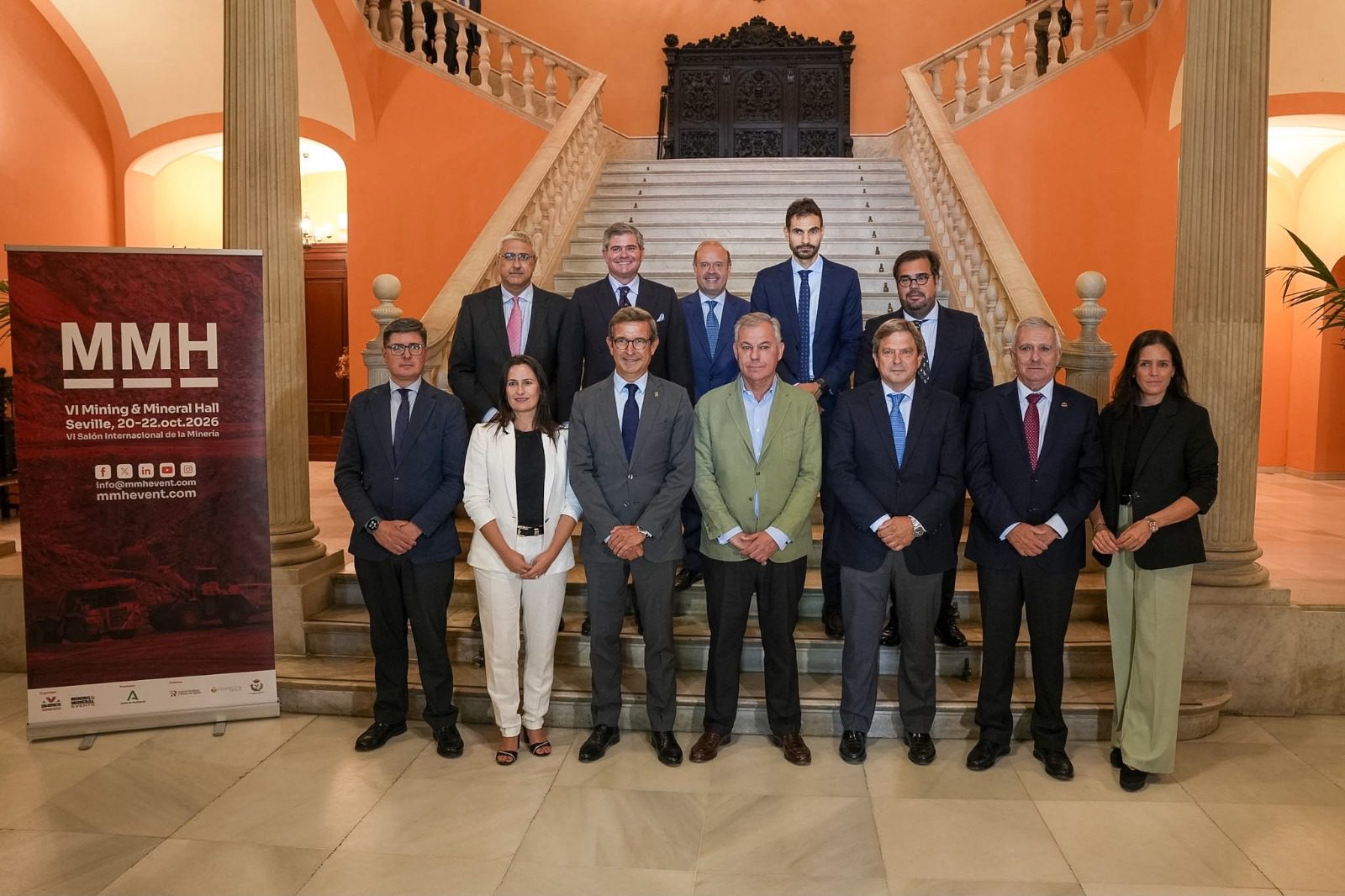 El alcalde Sanz subraya el peso del MMH 2026 y su impacto en Sevilla: «Este congreso de minería afianza el posicionamiento de la capital como punto clave para la toma de decisiones del sector»