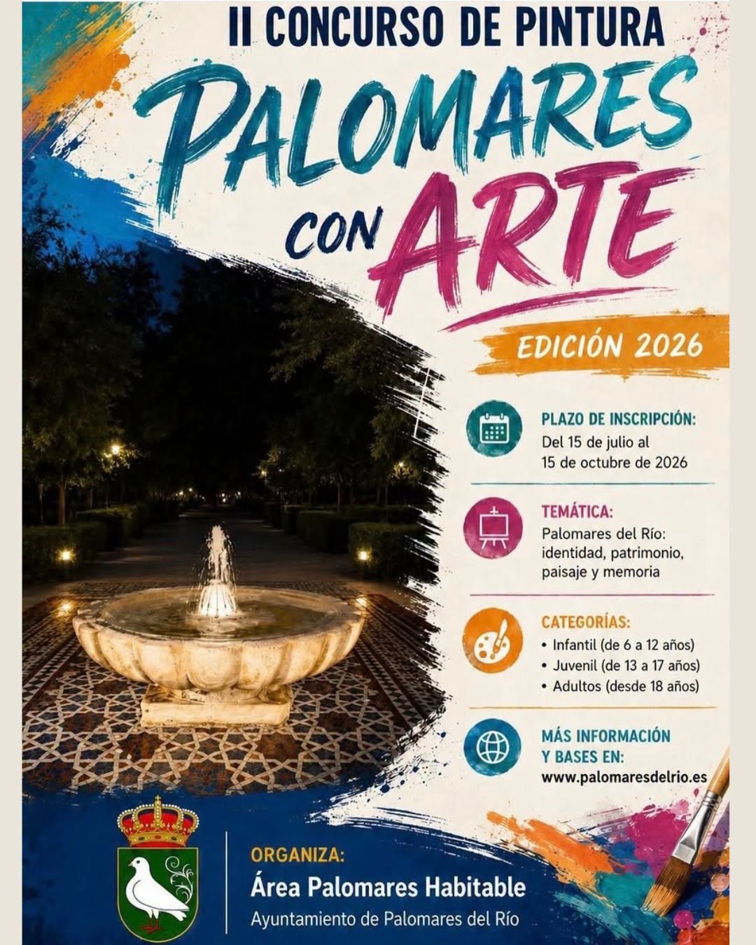 II Concurso de Pintura “Palomares con Arte” 2026