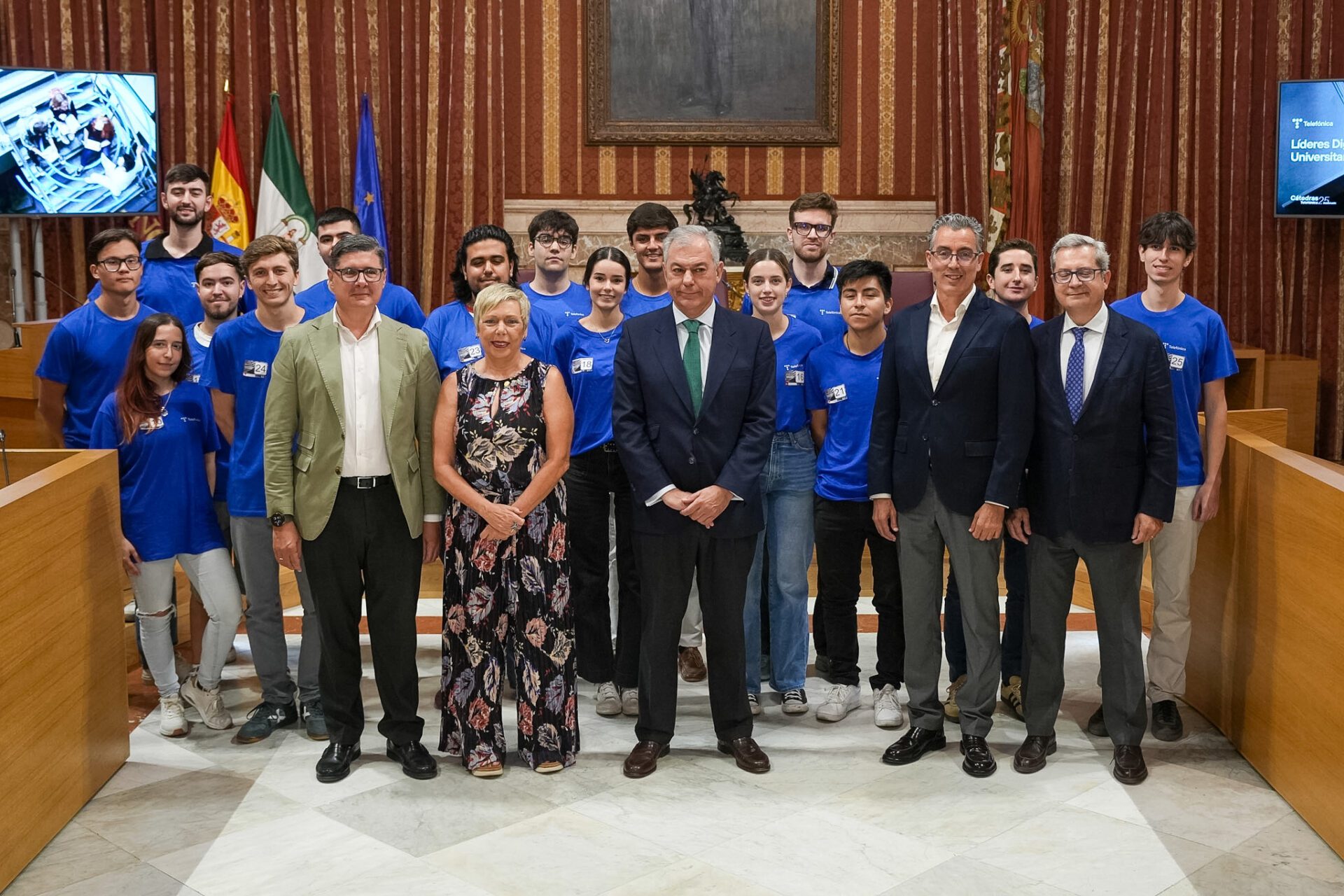 La Cátedra Telefónica de la Universidad de Sevilla celebra el programa ‘Líderes Digitales Universitarios 2026’