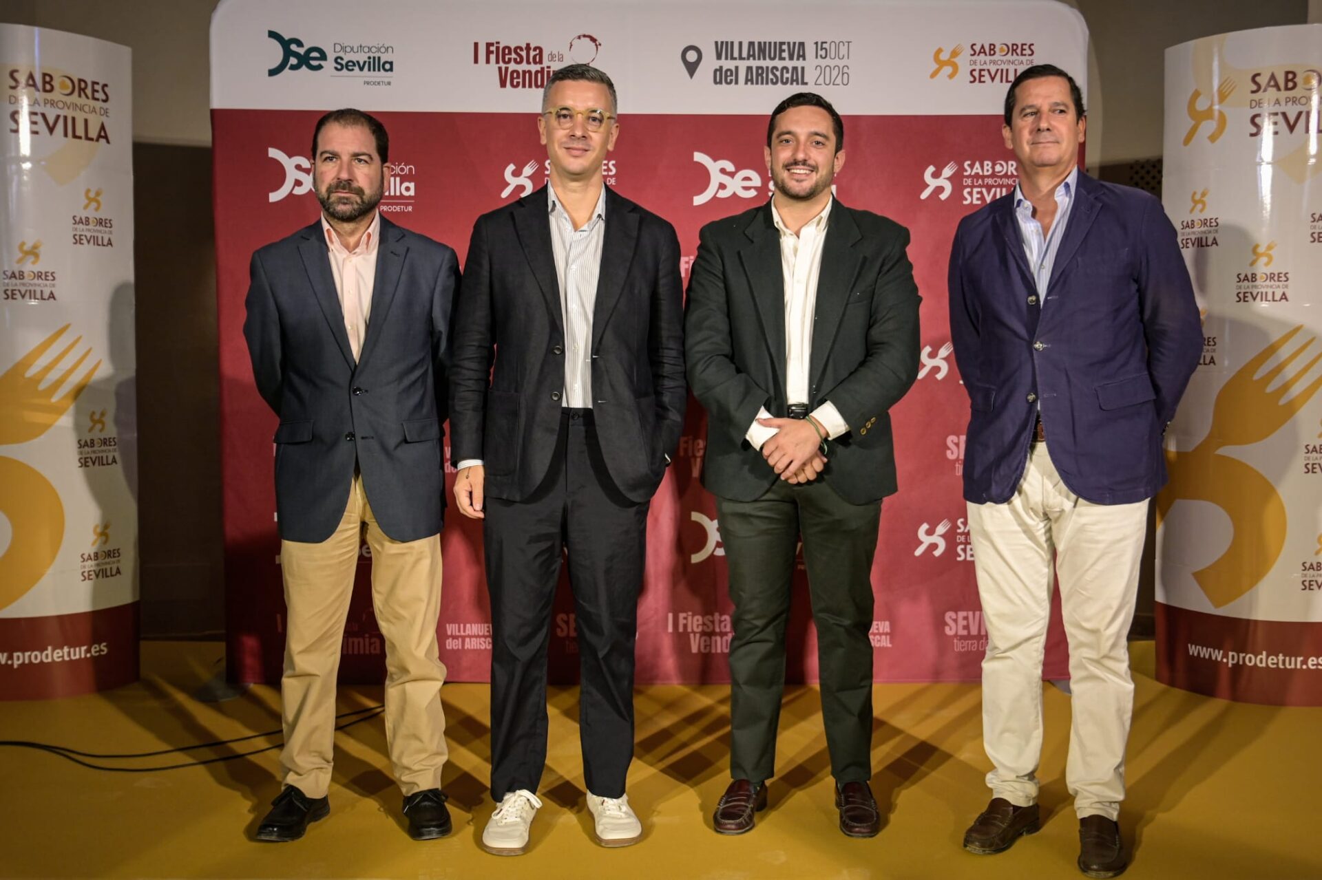 La I Fiesta de la Vendimia reúne en Villanueva del Ariscal a productores y profesionales del sector vitivinícola sevillano