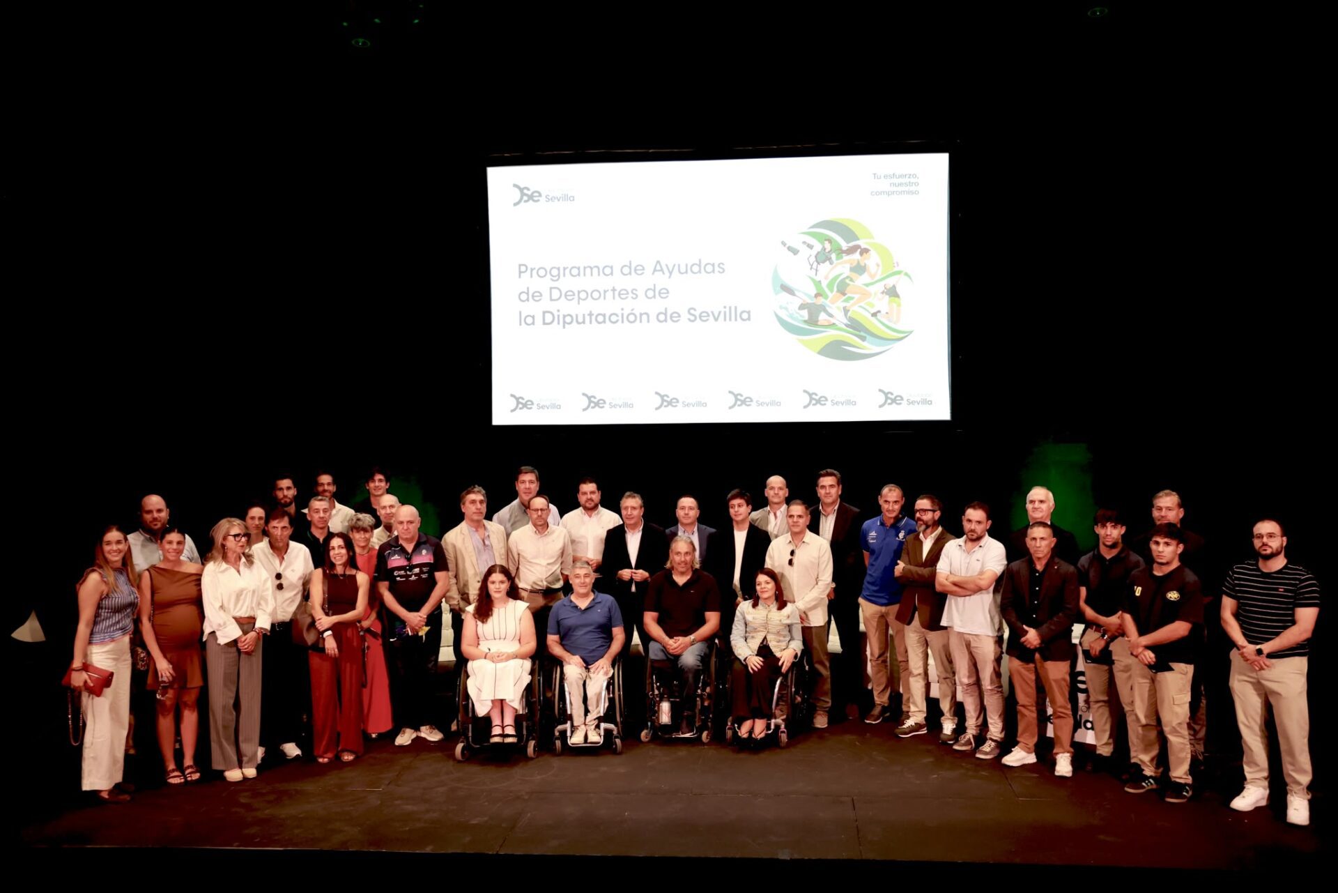 Javier Fernández pone el foco en el «valor añadido del deporte como motor transversal de desarrollo y cohesión social» y revalida el apoyo institucional al deporte olímpico y paralímpico en la provincia