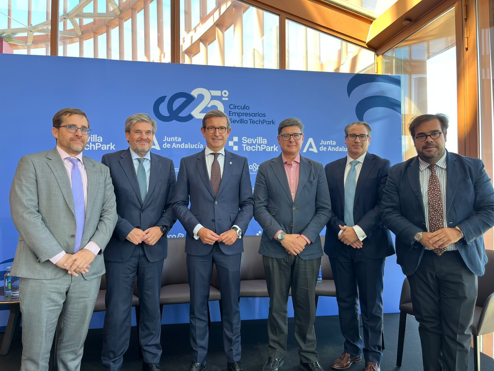 El Ayuntamiento destaca el papel del Círculo de Empresarios durante 25 años para consolidar Sevilla TechPark como el mayor parque tecnológico del sur de Europa en facturación y datos