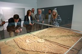 El Conjunto Arqueológico de Baelo Claudia refuerza la cooperación científica y cultural con la Casa de Velázquez