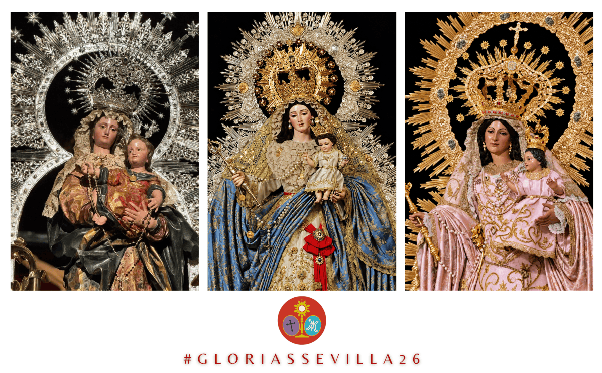 LA VIRGEN DEL ROSARIO TOMA EL PROTAGONISMO ESTE FIN DE SEMANA CON TRES PROCESIONES DE GLORIA