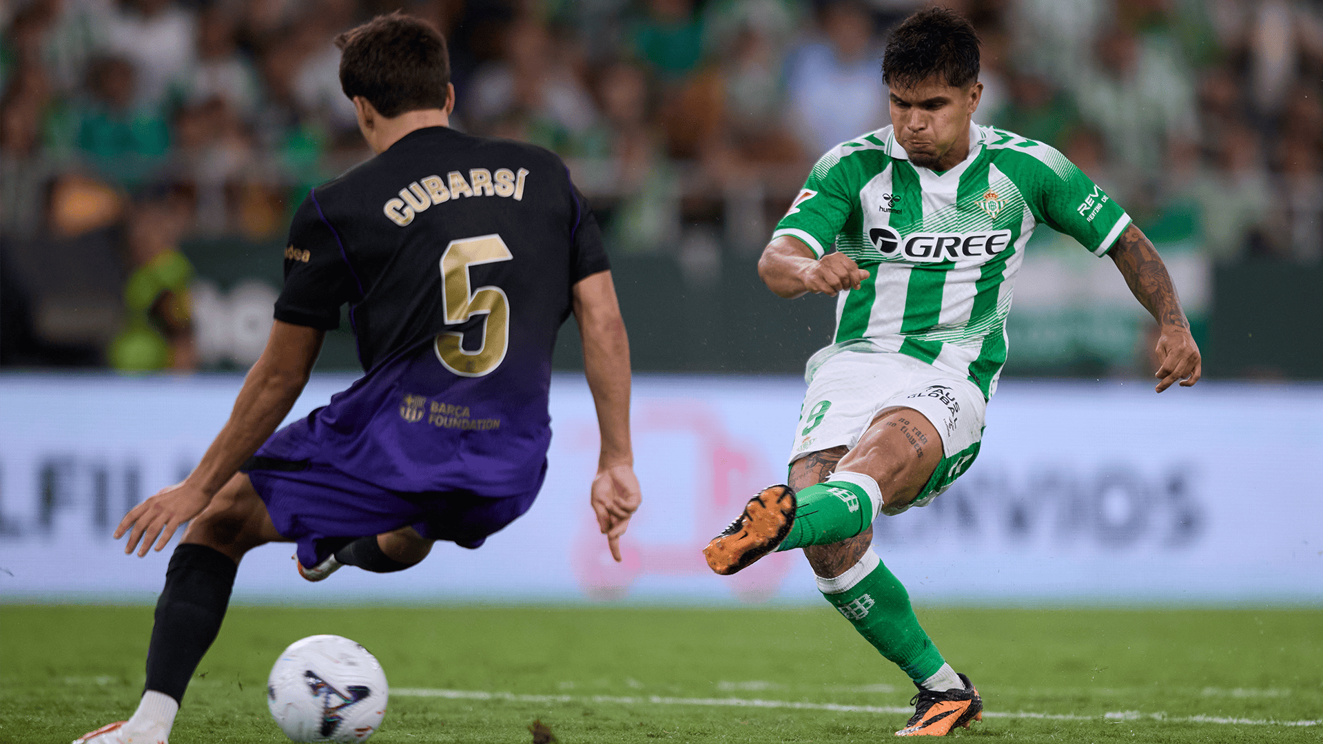 El Real Betis pierde contra el FC Barcelona