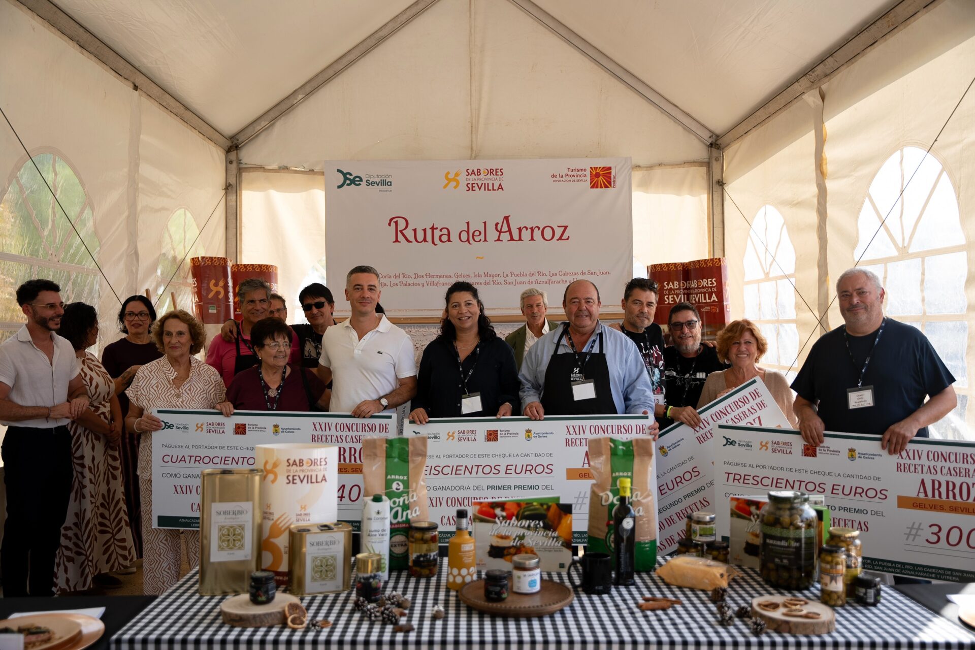 ‘Arroz de alistados al Tío Pepe’, de Antonio José Bernal, primer premio del XXIV Concurso de Recetas Caseras de Arroz organizado por la Diputación