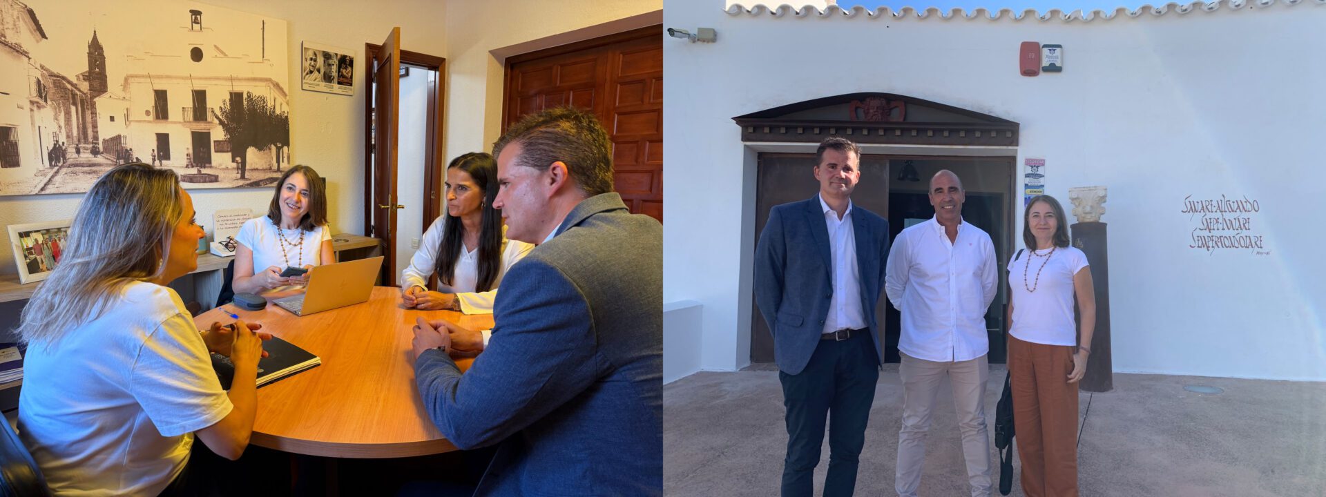 INPRO analiza con Pedrera y Gilena la incorporación de sus recursos al Mirador Turístico Digital de la Comarca de Estepa