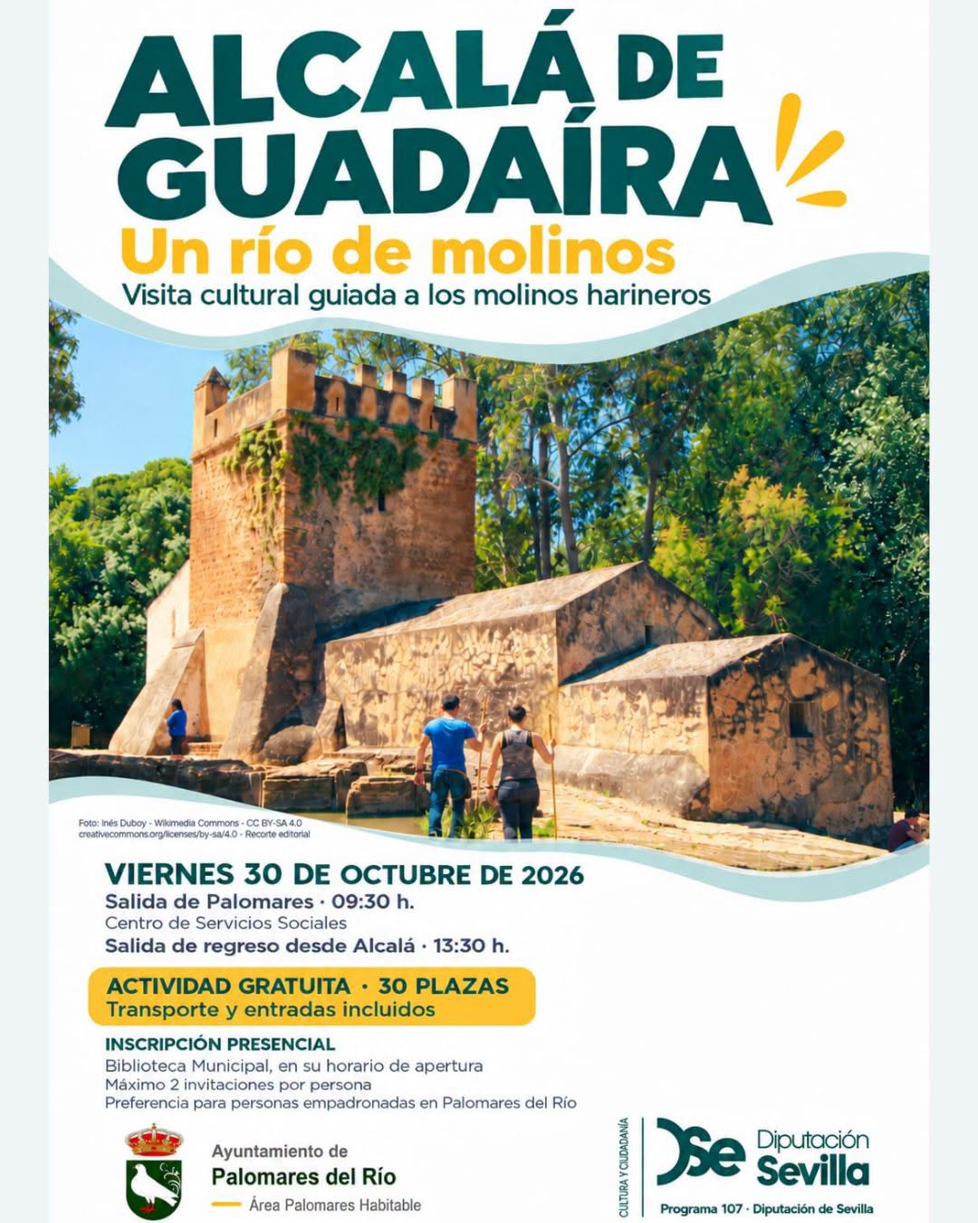 ¡DESCUBRE LOS MOLINOS HISTÓRICOS DE ALCALÁ DE GUADAÍRA!
