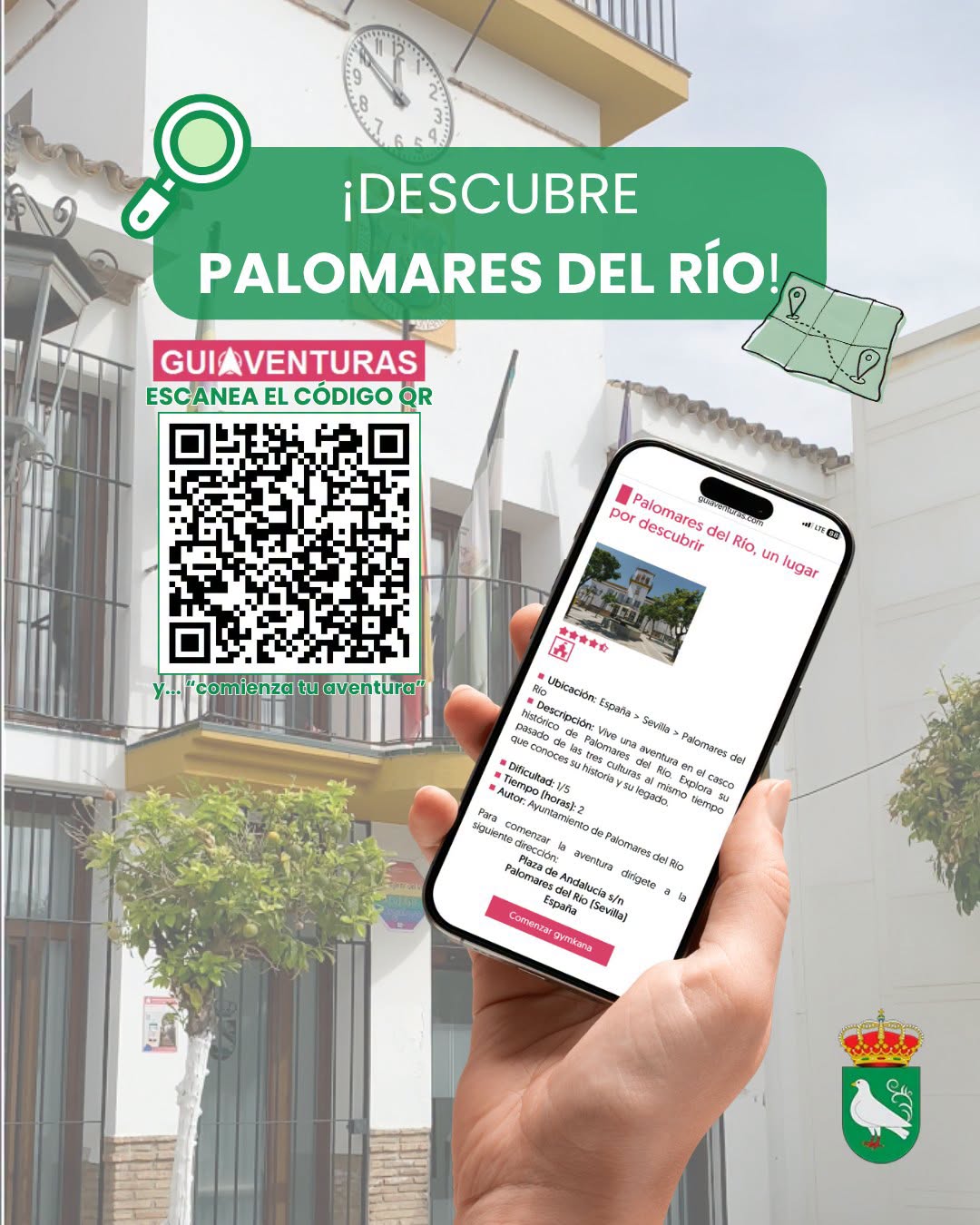¡DESCUBRE PALOMARES DEL RÍO COMO NUNCA ANTES!