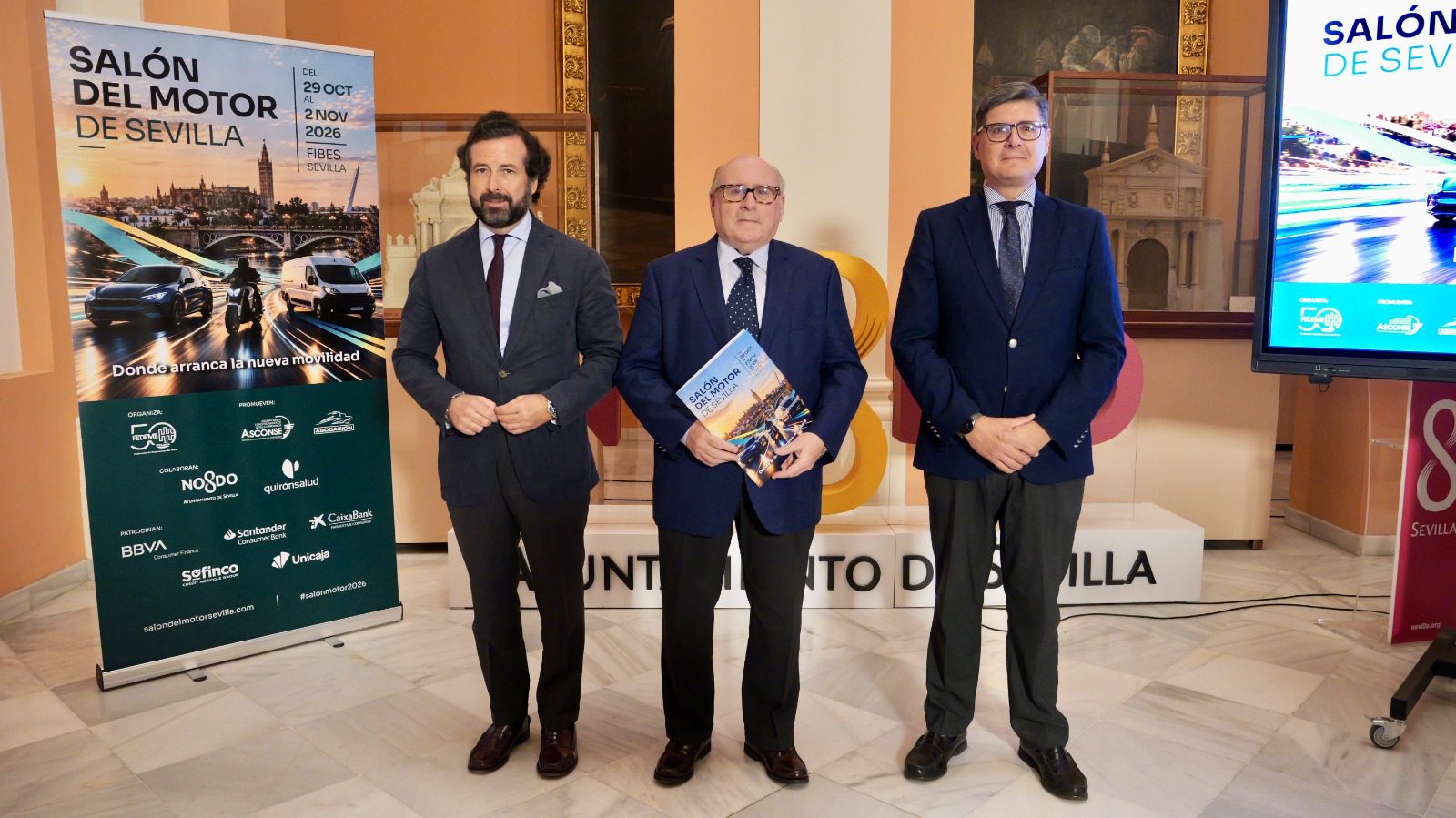 El Salón del Motor de Sevilla, el mayor escaparate comercial de automoción de Andalucía, consolida su cita anual reuniendo en su próxima edición más de 3000 vehículos y 53 expositores en Fibes con un impacto de 45 millones de euros