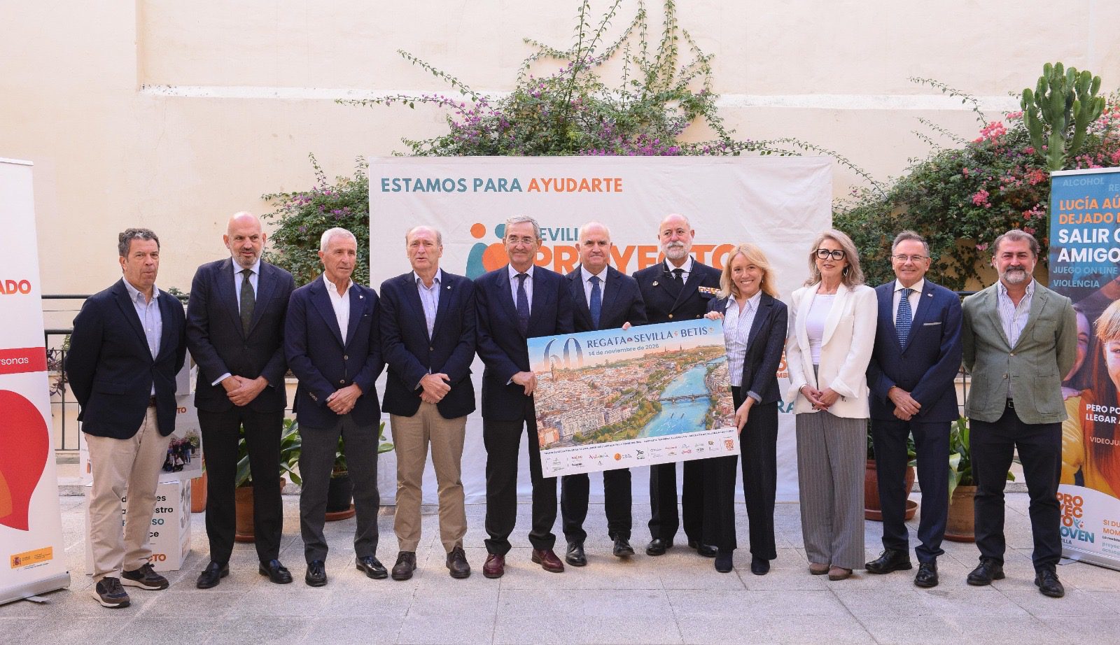 La Regata Sevilla-Betis presenta el cartel de su 60.ª edición, que se celebrará el 14 de noviembre
