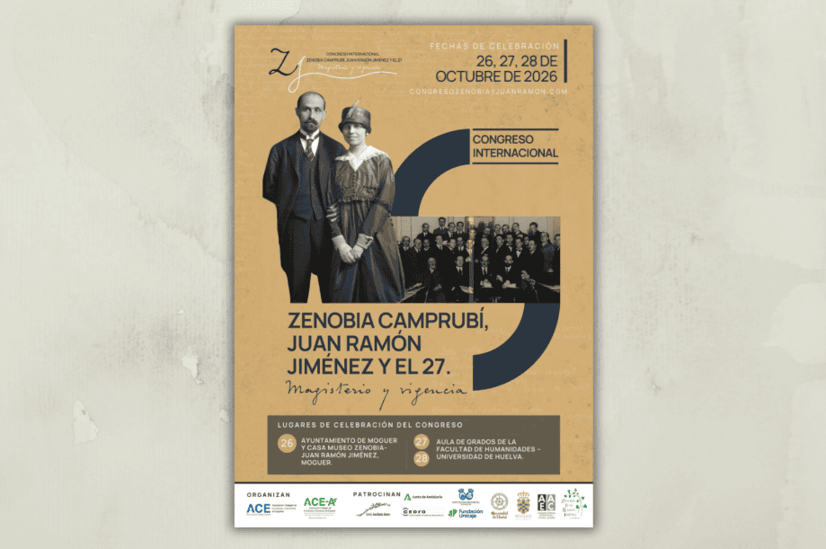El profesor Manuel Ángel Vázquez Medel codirige un congreso sobre Juan Ramón Jiménez, Zenobia Camprubí y el 27