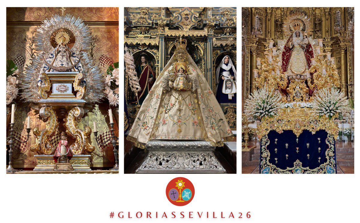 SEVILLA VIVIRÁ UN FIN DE SEMANA DE PROCESIONES DE GLORIA CON LAS SALIDAS DE GUADALUPE, LA SIERRA Y EL ROSARIO DE LA MACARENA