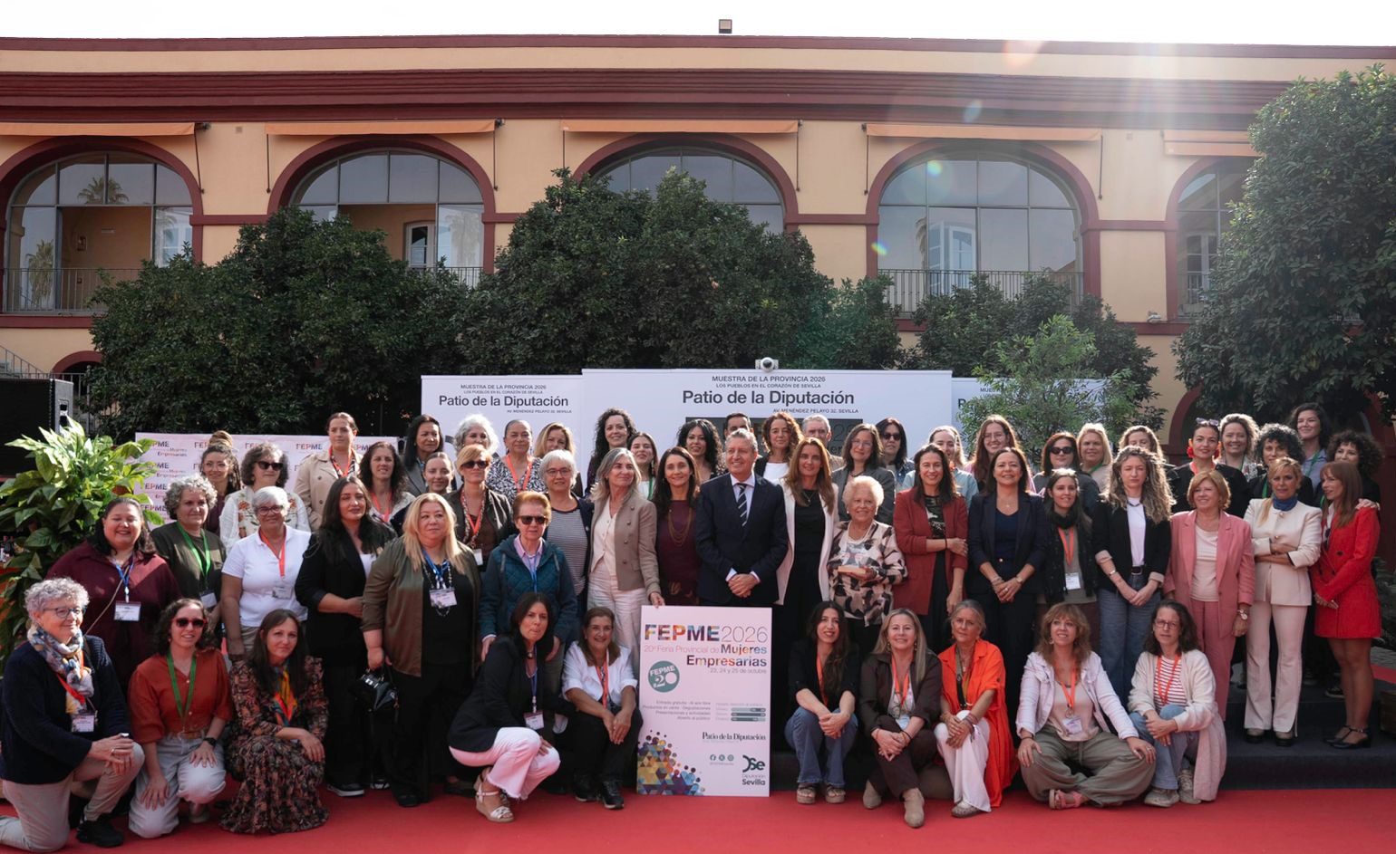 La Diputación inaugura la 20ª Feria Provincial de Empresarias, FEMPE 2026