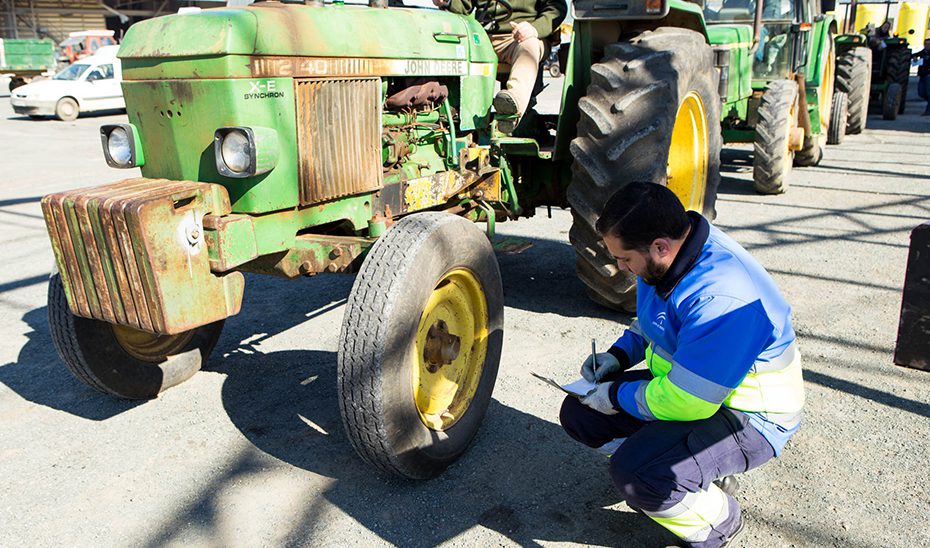 La ITV agrícola se refuerza durante la campaña de la aceituna y amplía las citas un 43,8%