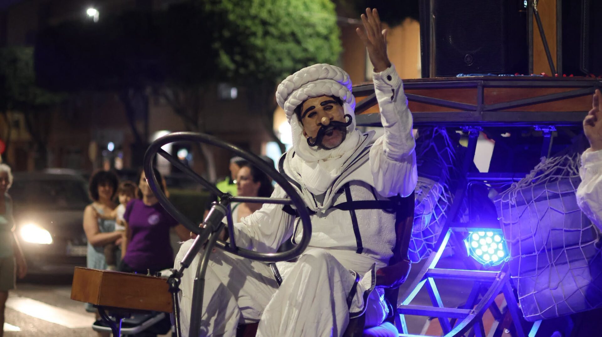 “Nomadesh” cierra la jornada del sábado del V Festival de Teatro de Calle de Palomares