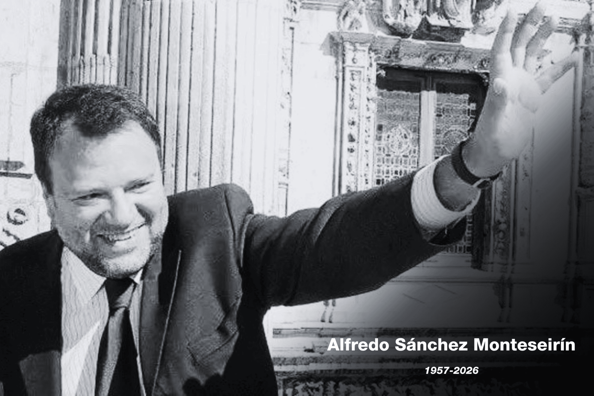 El alcalde Sanz traslada su pésame por el fallecimiento de Alfredo Sánchez Monteseirín y el Ayuntamiento decreta dos días de luto oficial