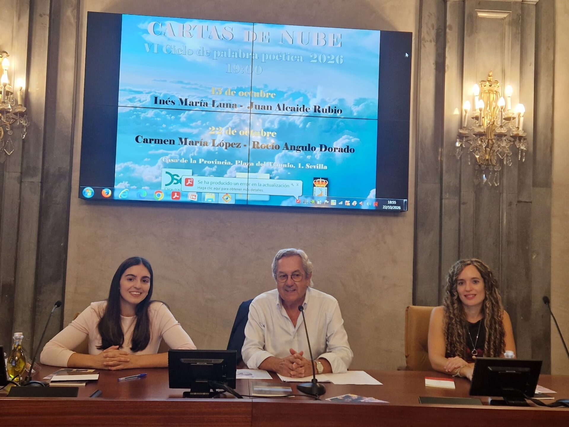Carmen María López y Rocío Angulo Dorado, broche de oro del VI Ciclo de Palabra Poética ‘Cartas de Nube’