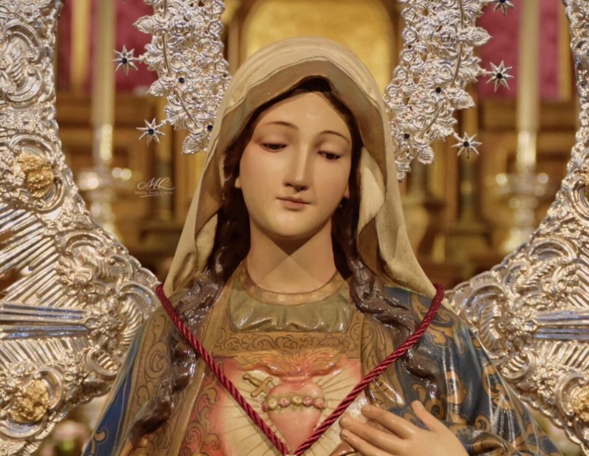 EL INMACULADO CORAZÓN DE MARÍA DE TORREBLANCA PRESIDIRÁ EL PREGÓN DE LAS GLORIAS DE SEVILLA 2027