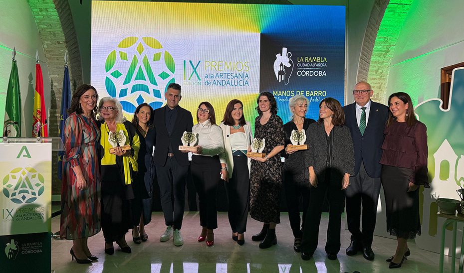 La Junta entrega en La Rambla los IX Premios a la Artesanía de Andalucía