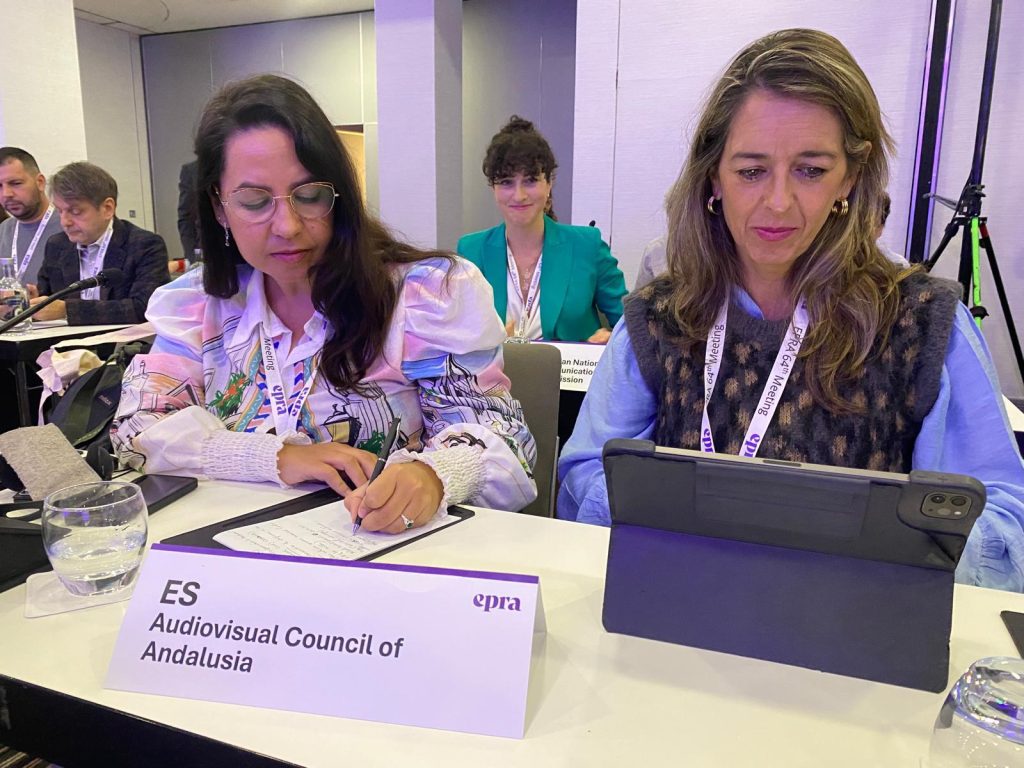 El CAA participa en la 64.ª Asamblea de EPRA, centrada en los retos de la protección de los menores y la confianza en los medios de comunicación